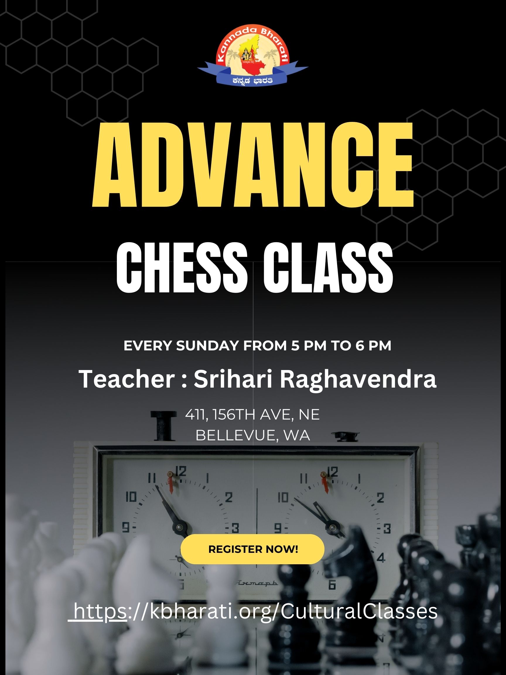 Chess Advance Class by Srihari Ragavendra